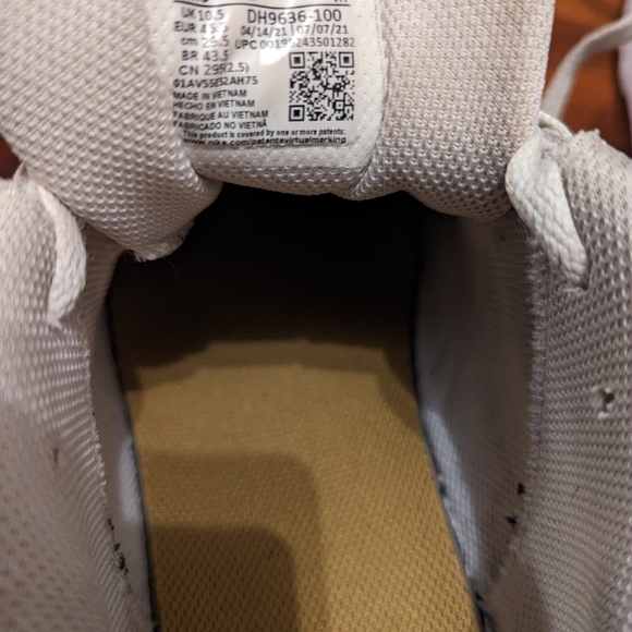 Nike Air Max SC White Yellow Men Size 11.5 DH9636-100 - Picture 4 of 6